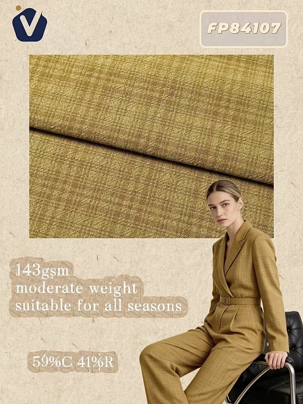FP84107 / Media Supplement / Media Supplement Fabric fabric image
