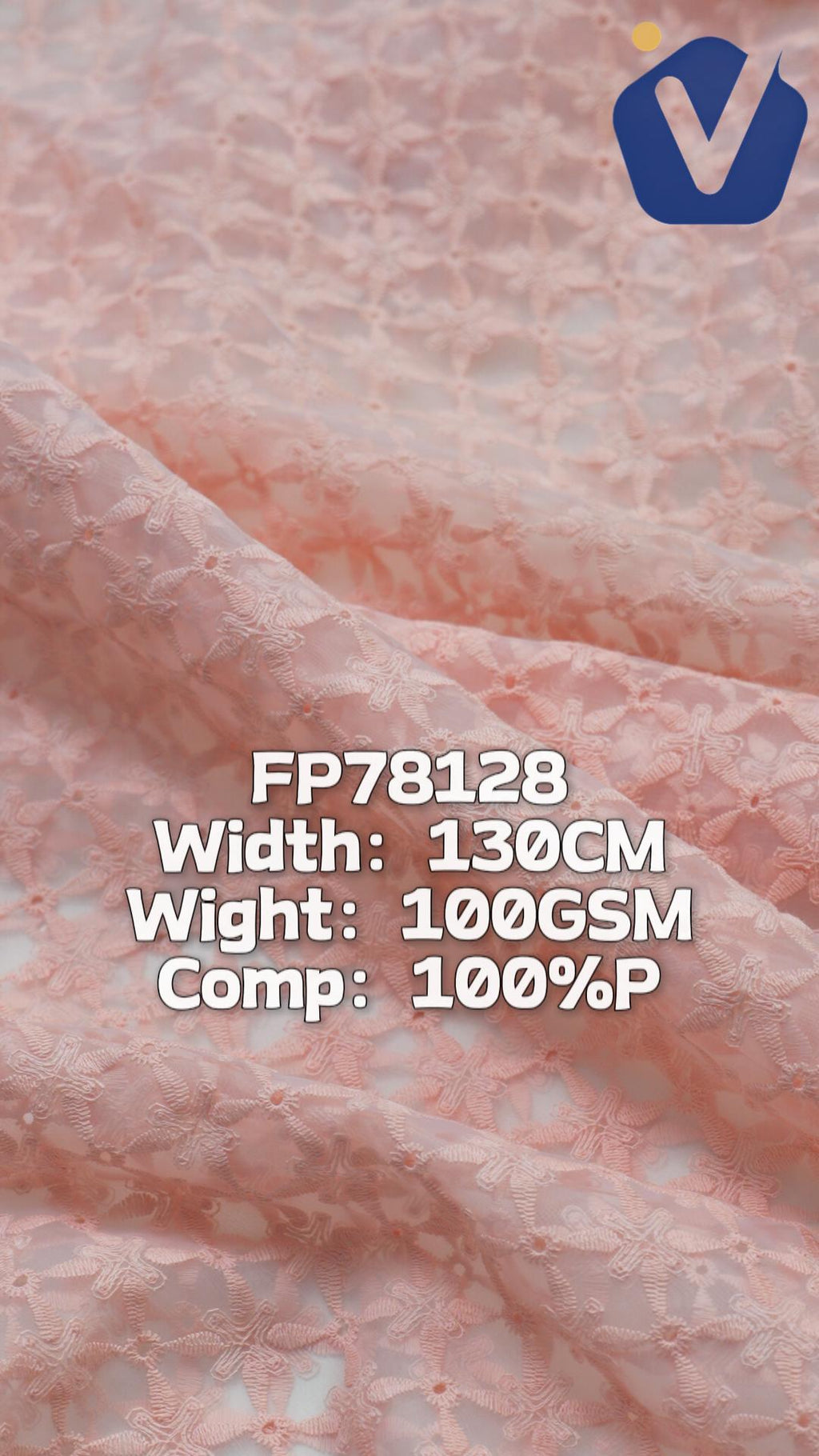 FP78128 / L003 / 绣花 fabric image 3