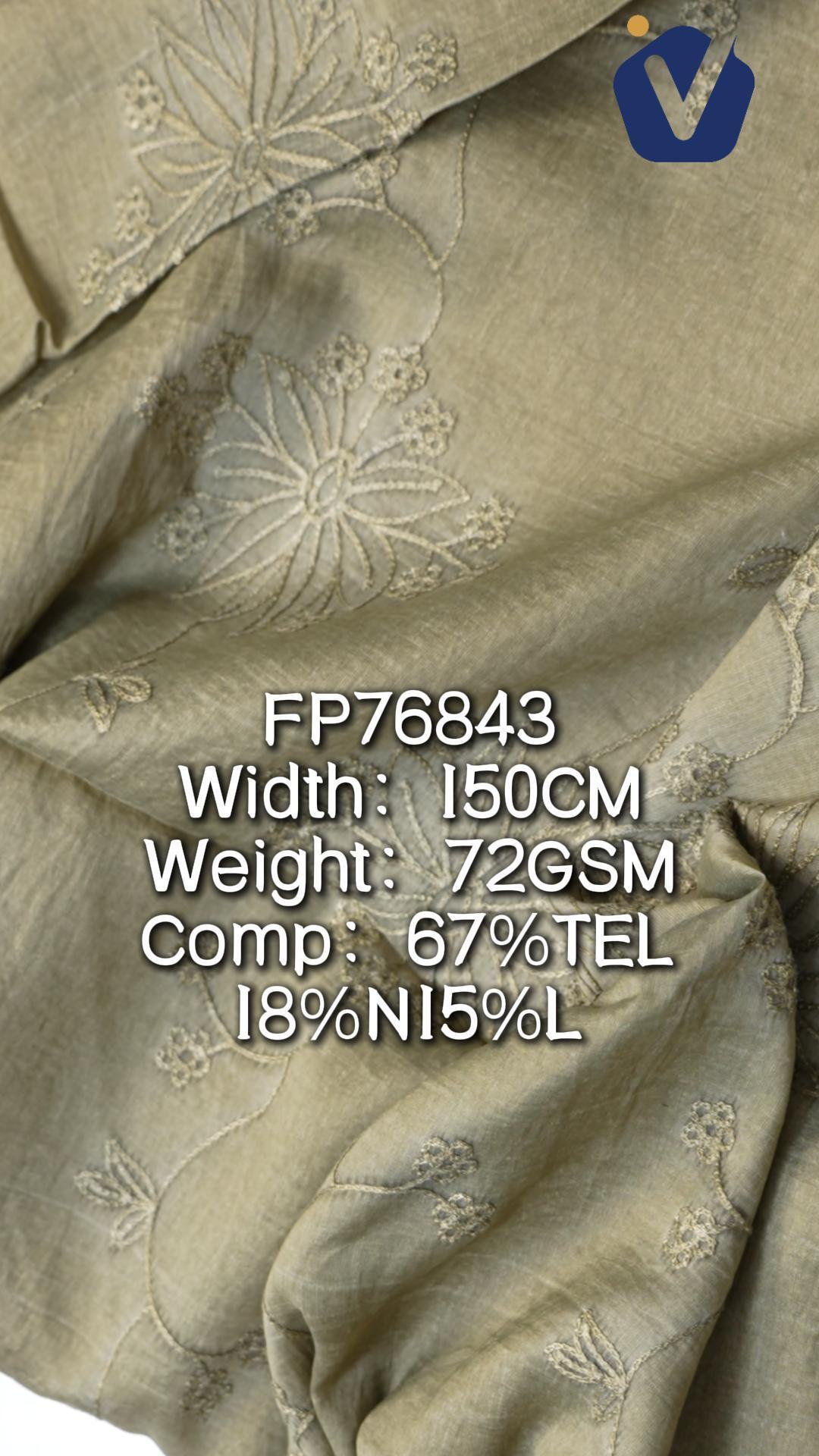 FP76843 / A663-9 / 后工艺女装 fabric image