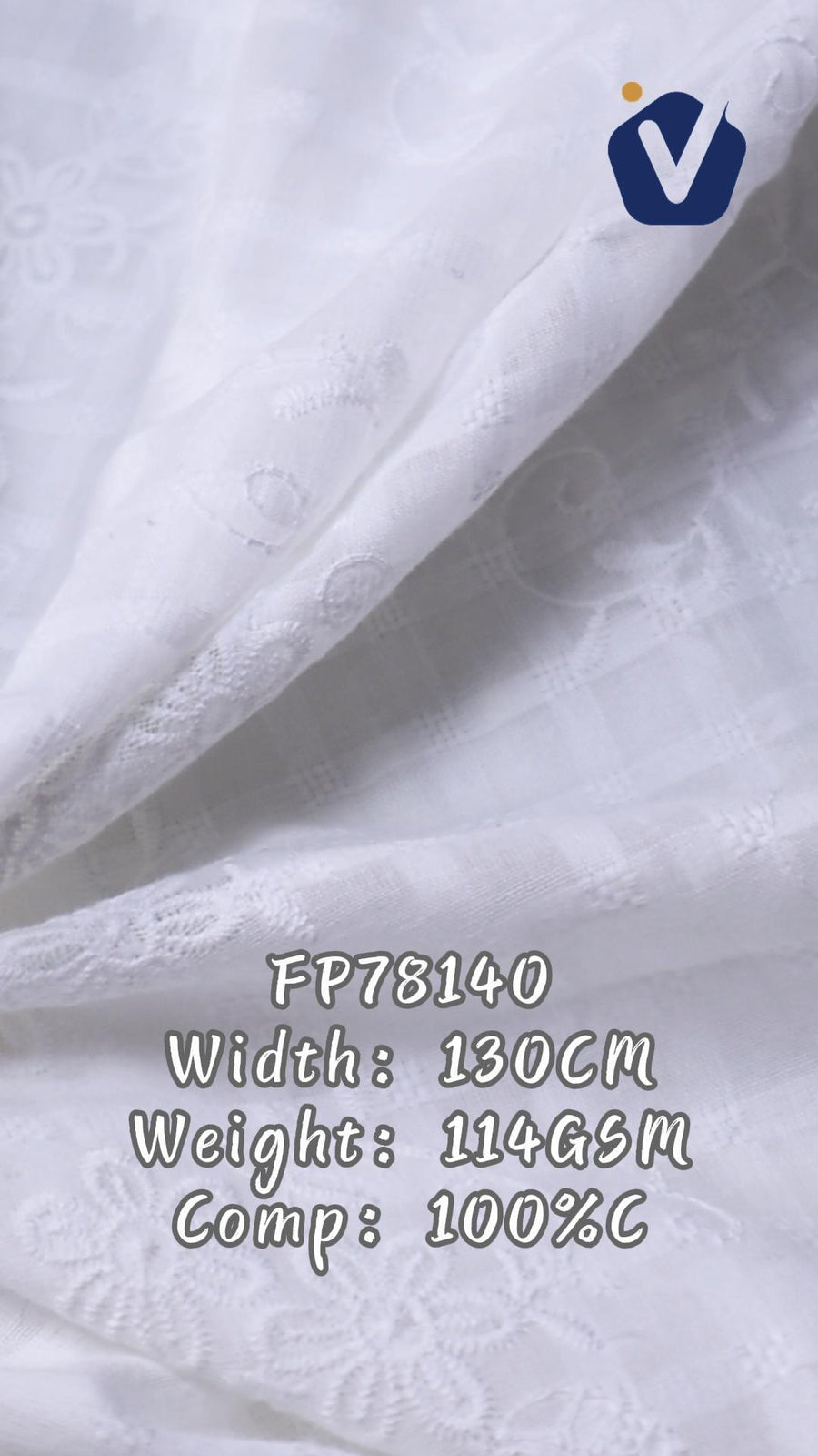 FP78140 / sL2009# / Embroidery Fabric