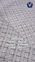 FP00768 / 1927白 / 小香风 fabric image