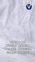 FP78141 / 7003#葫芦花 / 绣花 fabric image