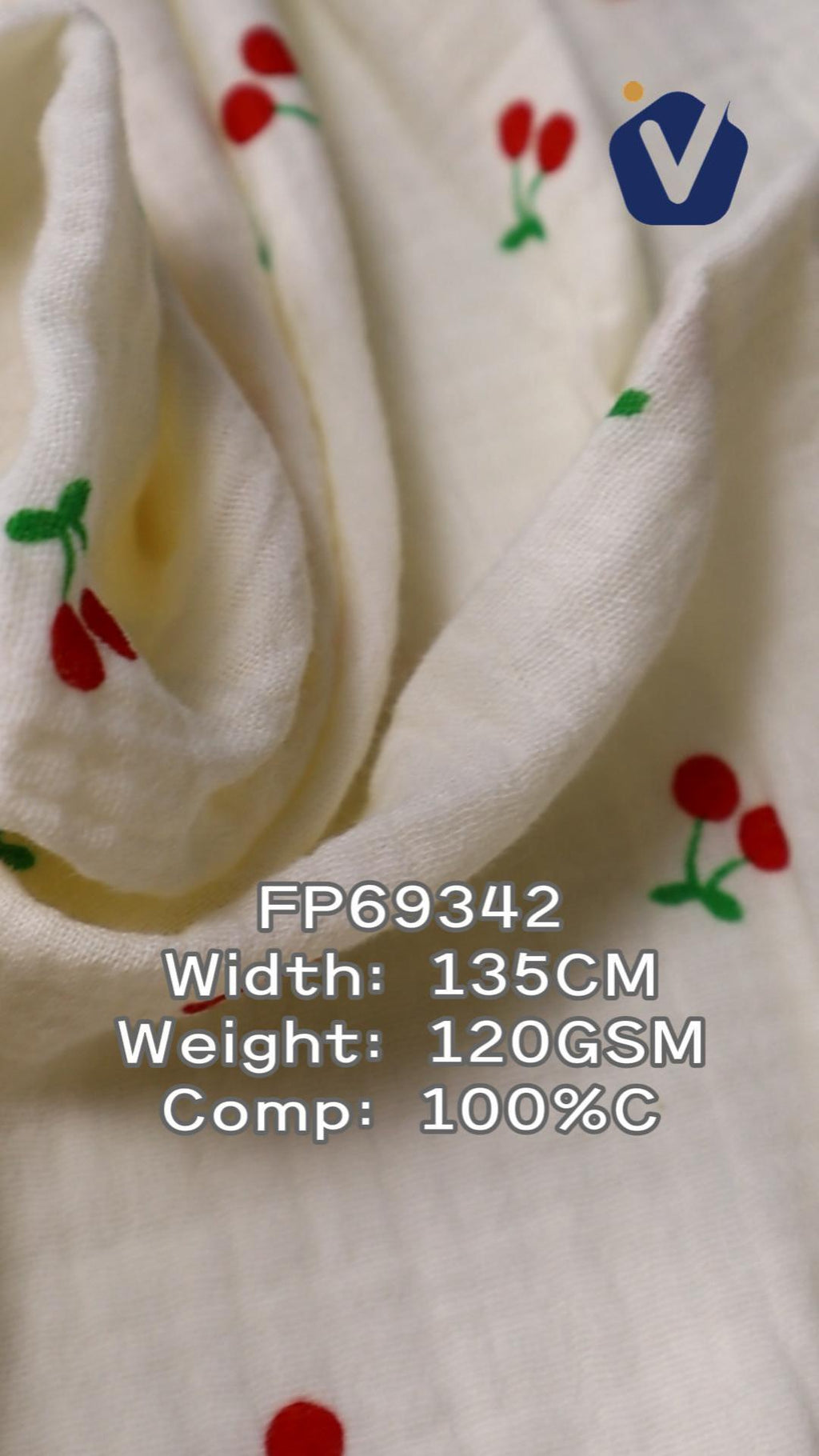 FP69342 / 全棉双层绉布印花 / 婴童绉布印花 fabric image 10