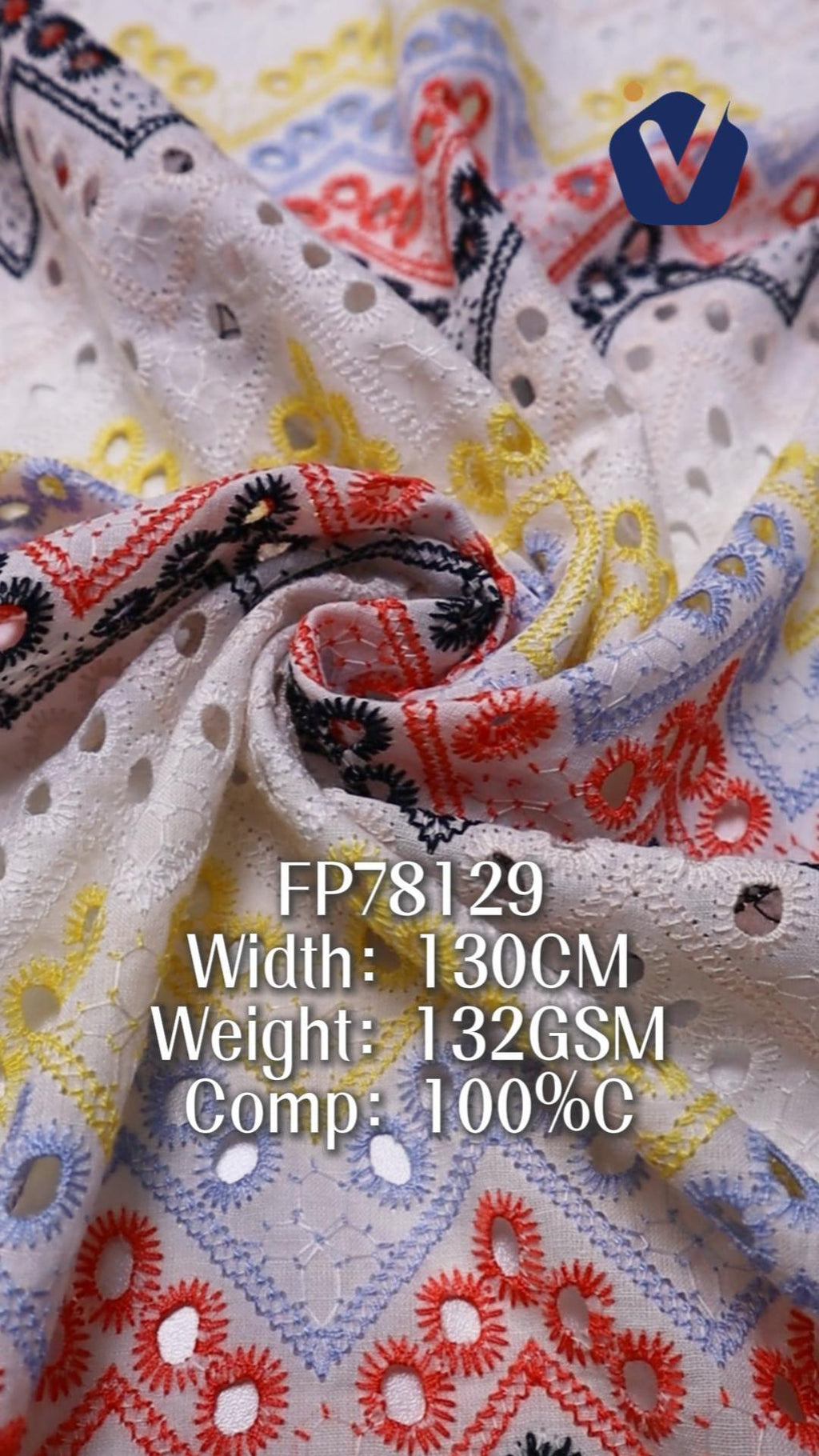 FP78129 / 6002 / 绣花 fabric image