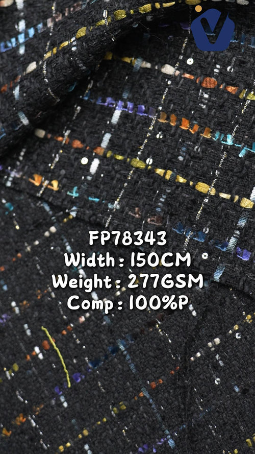 FP00795 / 286 / Chanel-style Tweed fabric image