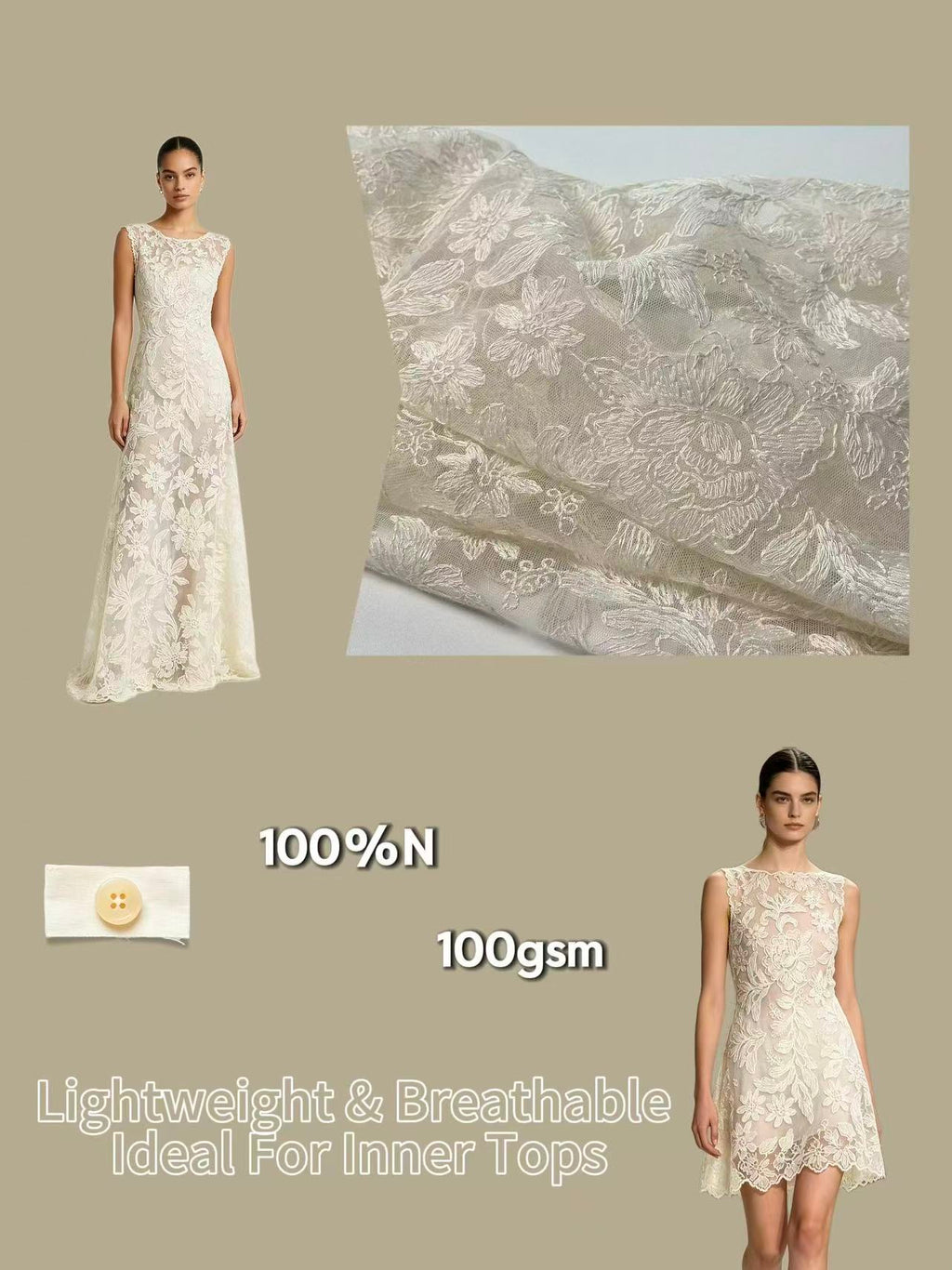 FP68349 / X1527 / 蕾丝绣花 fabric image