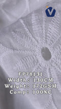 FP78131 / 7013#太阳花 / 绣花 fabric image