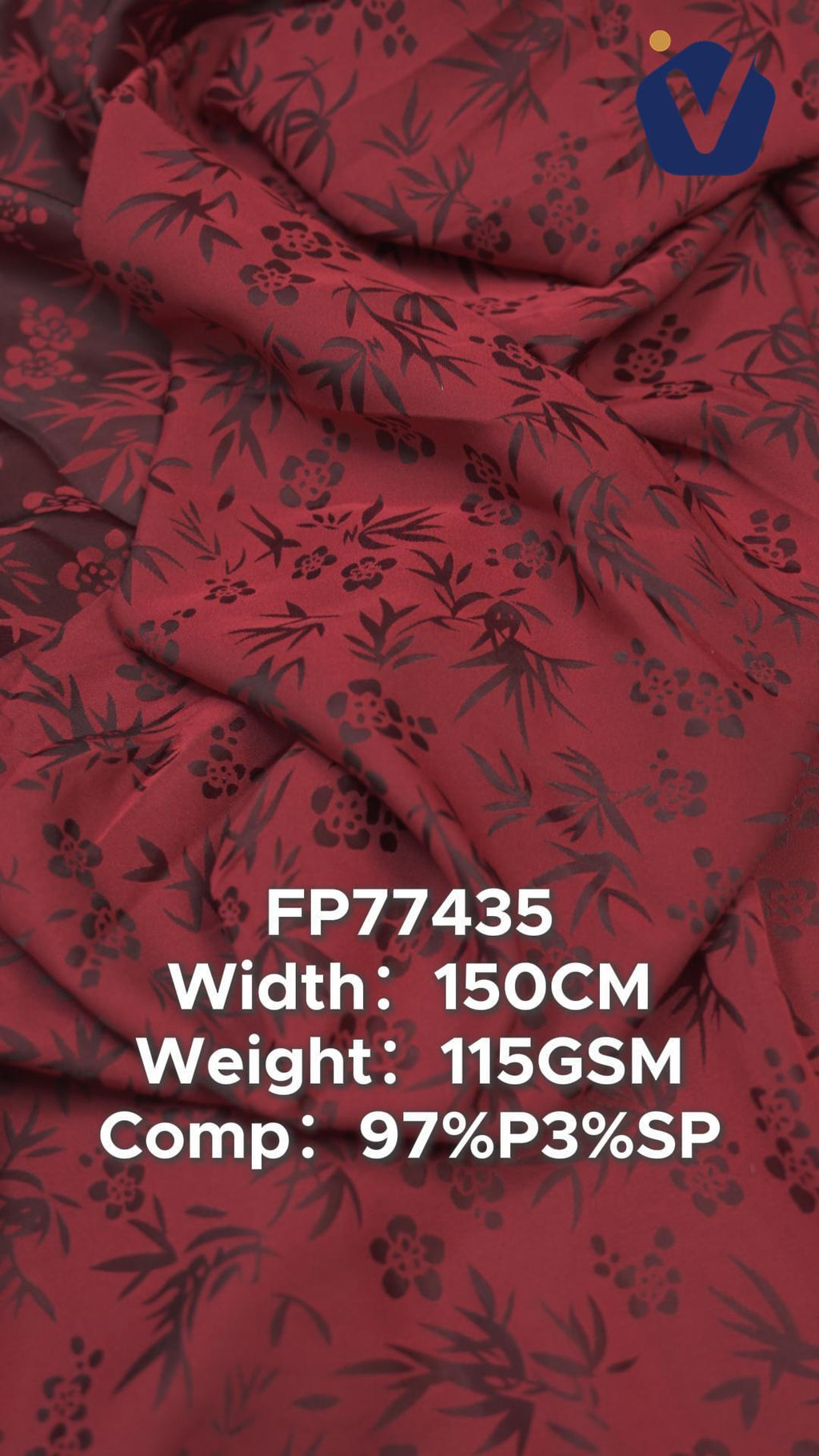 FP77435 / JD243 / 色丁提花 fabric image