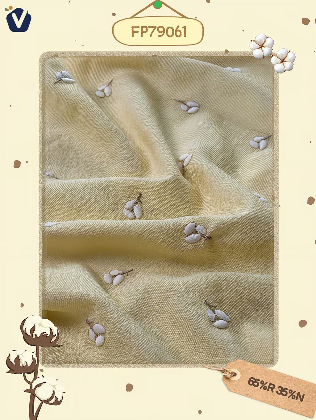 FP79061 / YX26038 / 绣花 fabric image