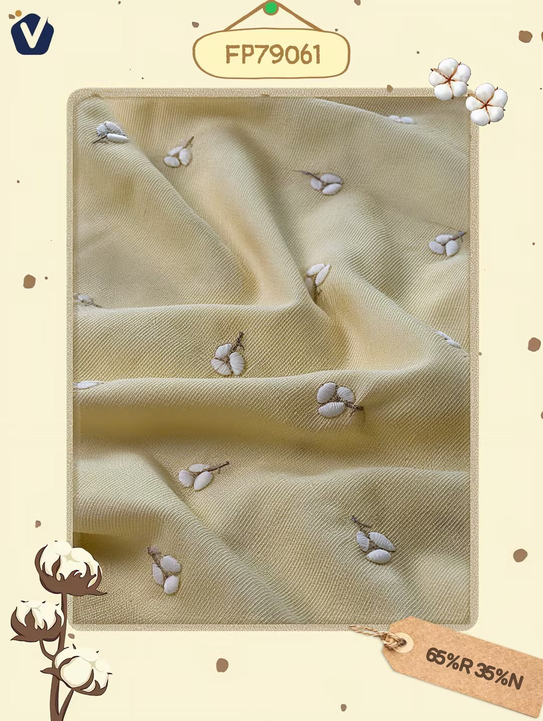 FP79061 / YX26038 / 绣花 fabric image