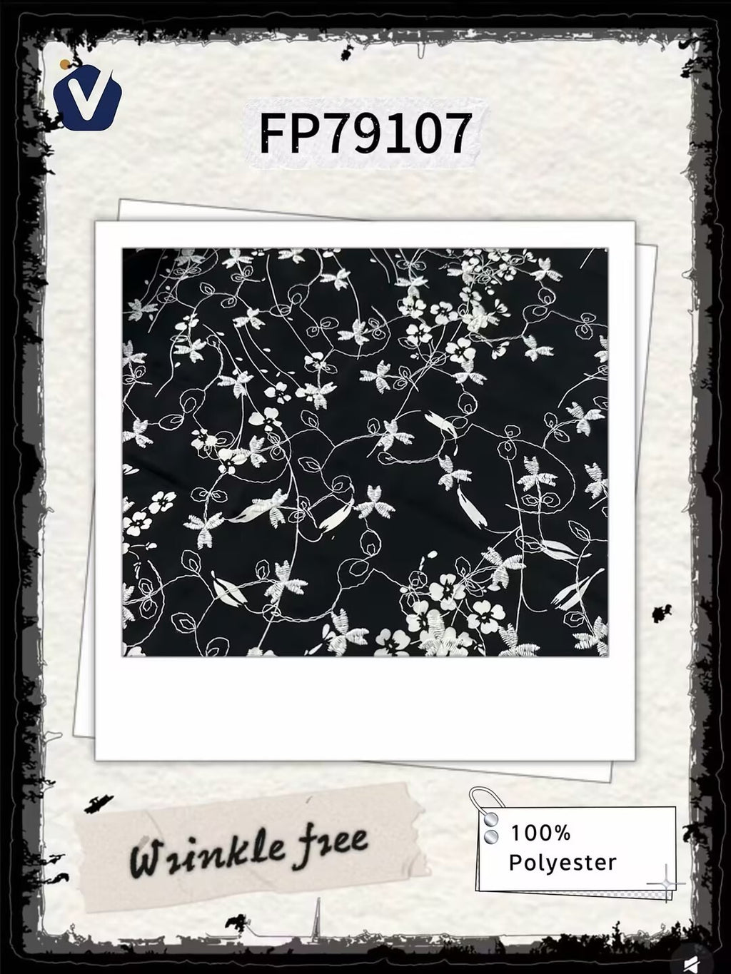 FP79107 / YX26026 / 绣花 fabric image 2