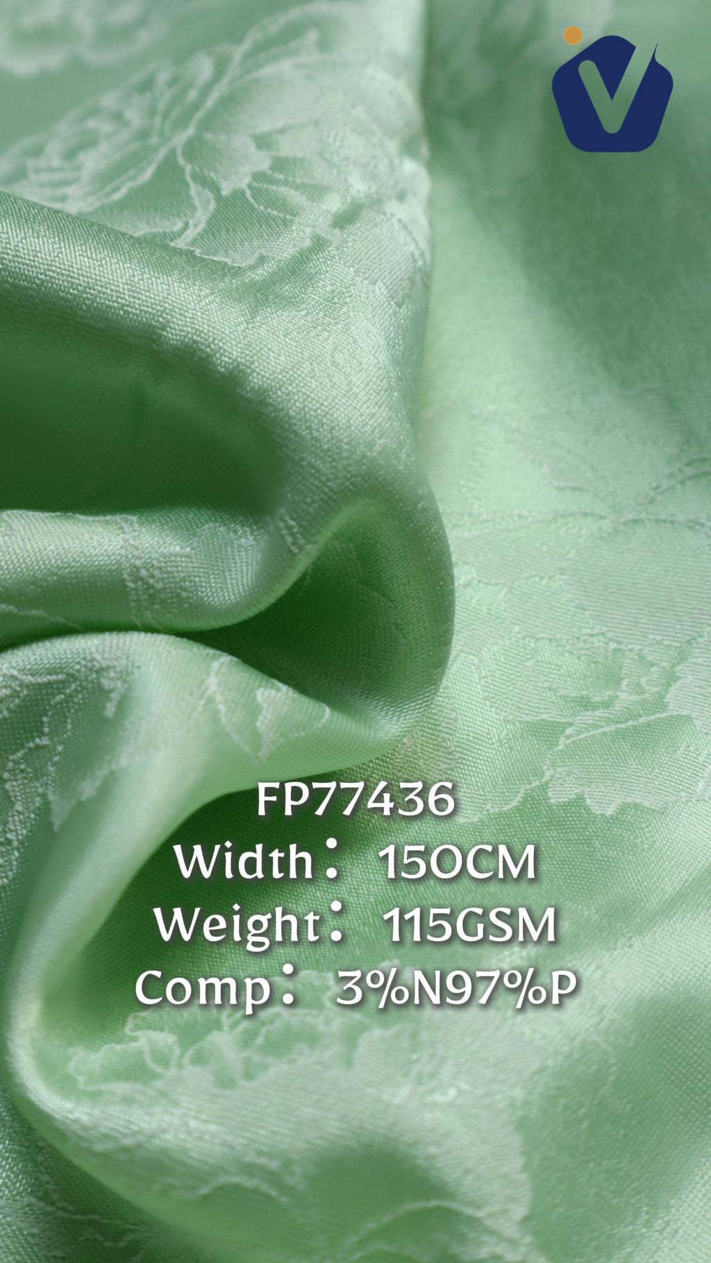 FP77436 / JD240 / 色丁提花 fabric image