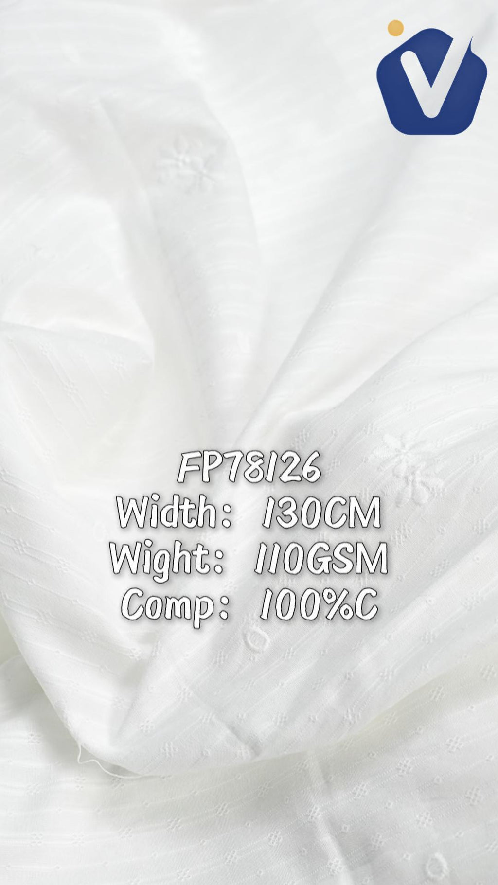 FP78126 / SL4002# / 绣花 fabric image