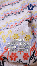 FP78127 / 6003 / 绣花 fabric image