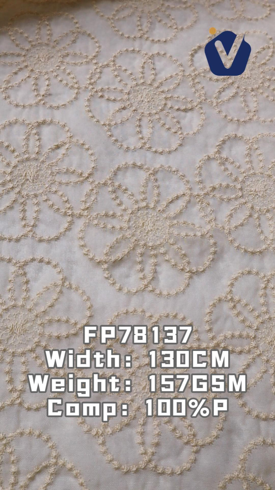 FP78137 / C014# / Embroidery Fabric