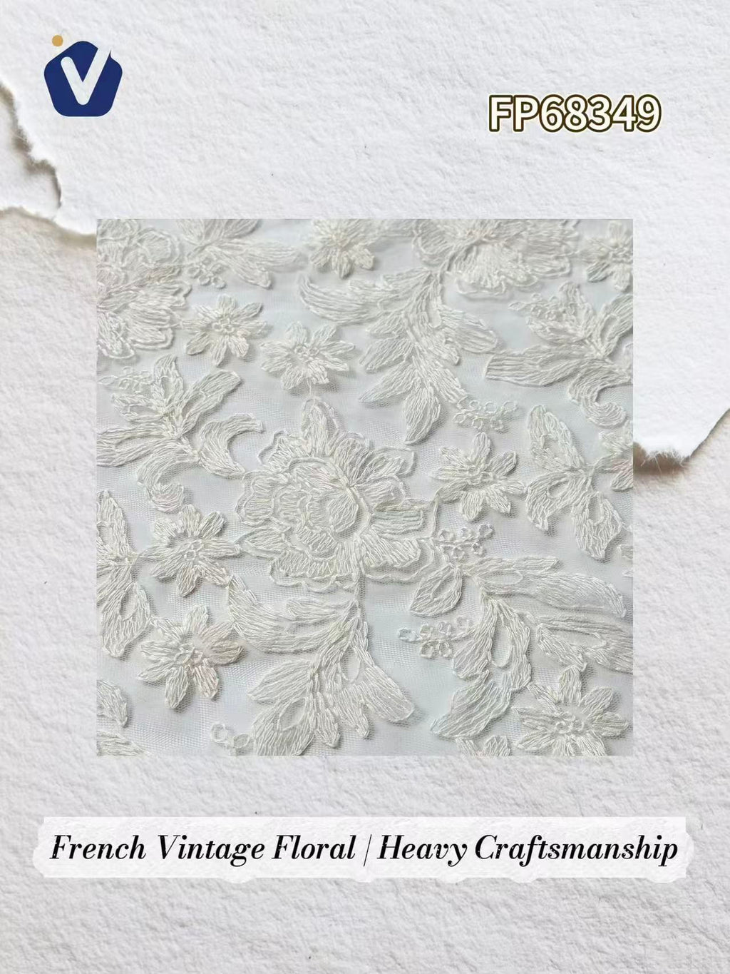 FP68349 / X1527 / 蕾丝绣花 fabric image 2