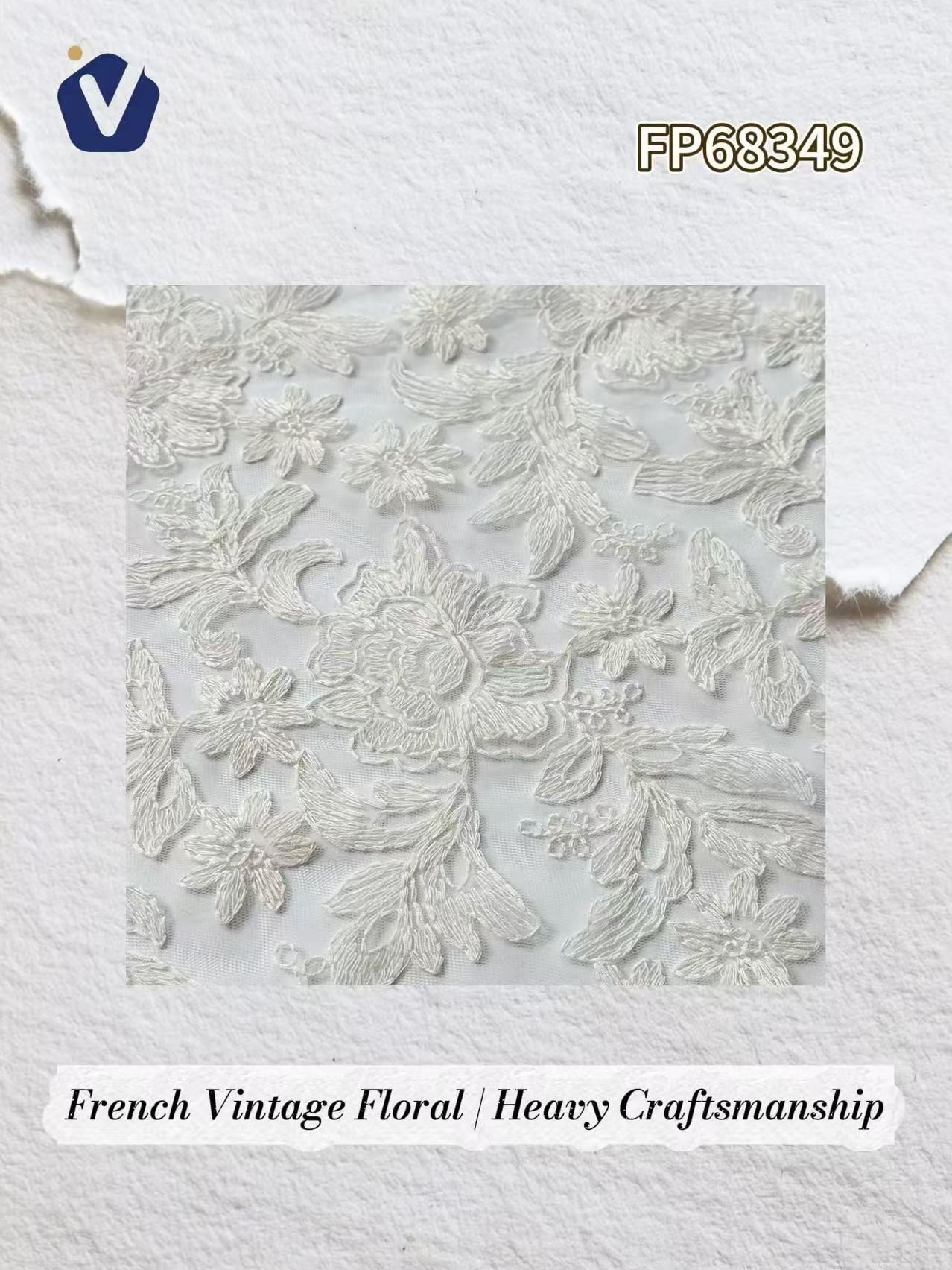 FP68349 / X1527 / 蕾丝绣花 fabric image 2
