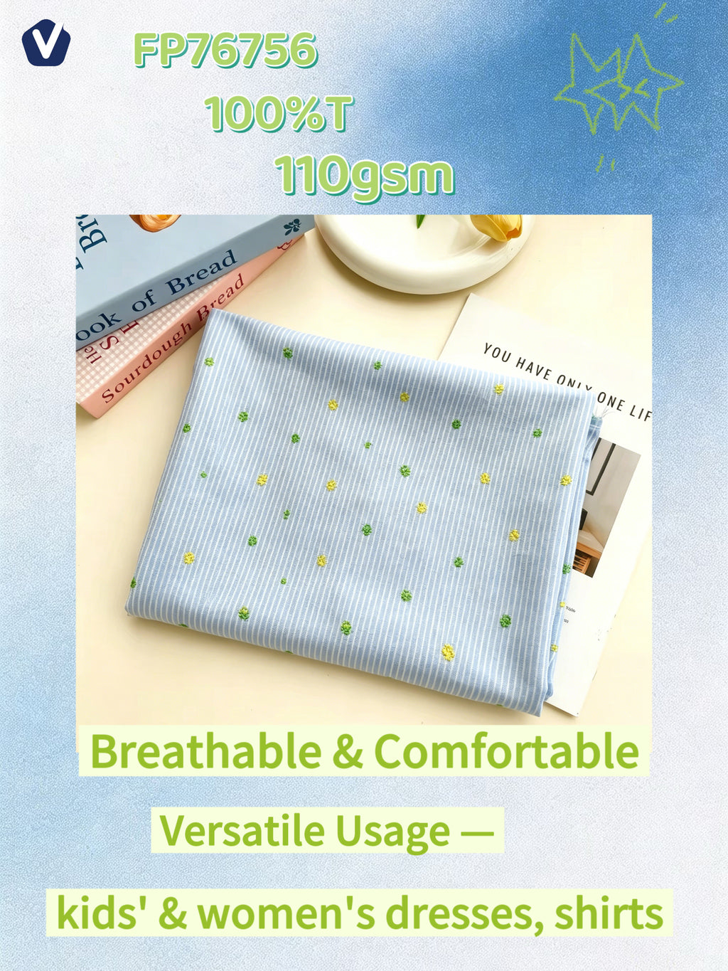 FP76756 / Media Supplement / Media Supplement Fabric fabric image