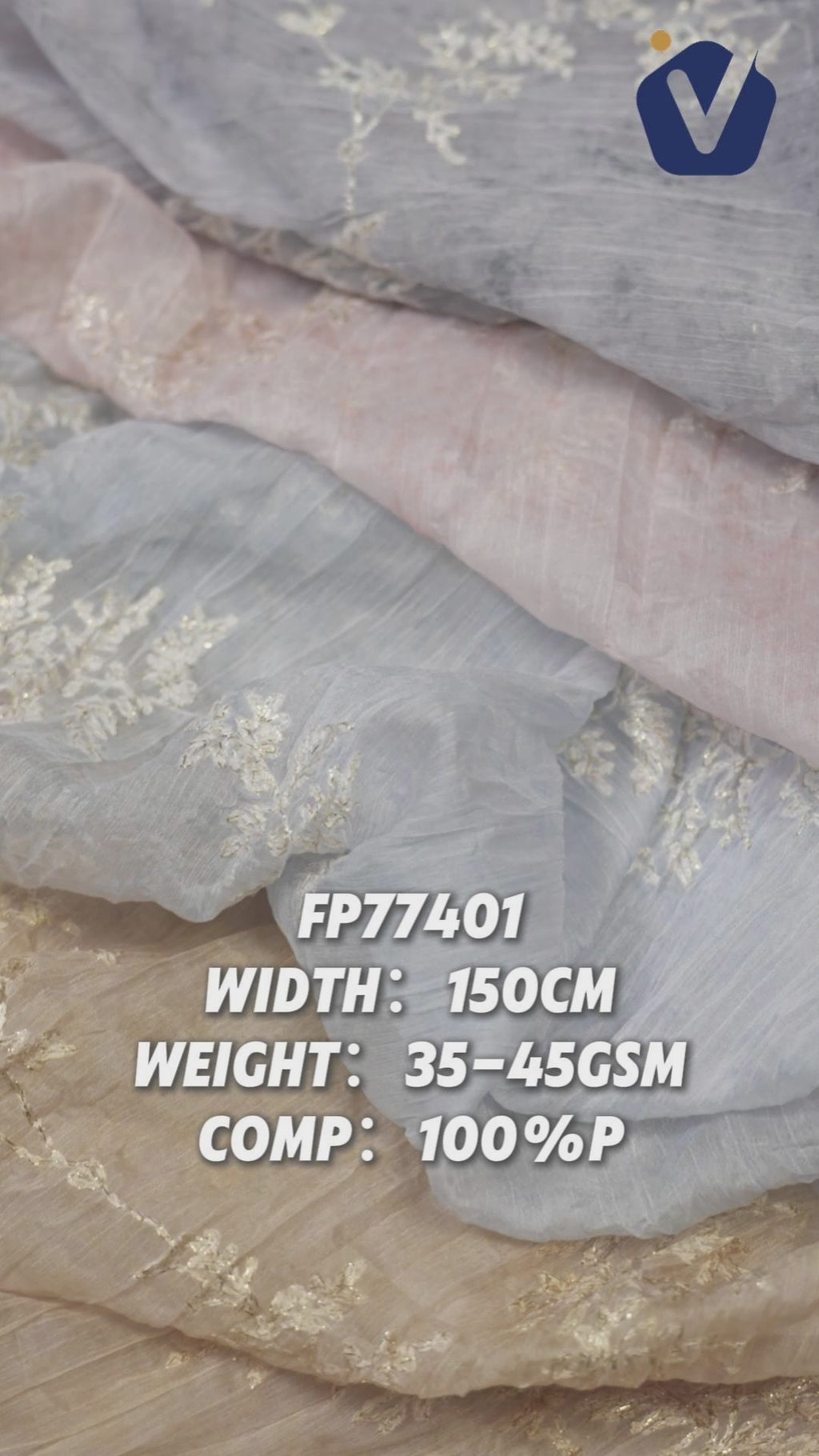 FP77401 / Muslim Abaya / Muslim Abaya fabric video